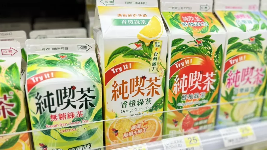 _超商冷藏果茶銷售冠軍「純喫茶 香橙綠茶」熱銷百萬瓶