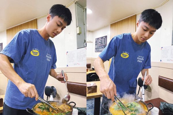 ▲施柏宇《夏日最後的祕密》韓國首映粉絲應援禮!尖叫聲壓過主持人。(圖/施柏宇工作室提供)