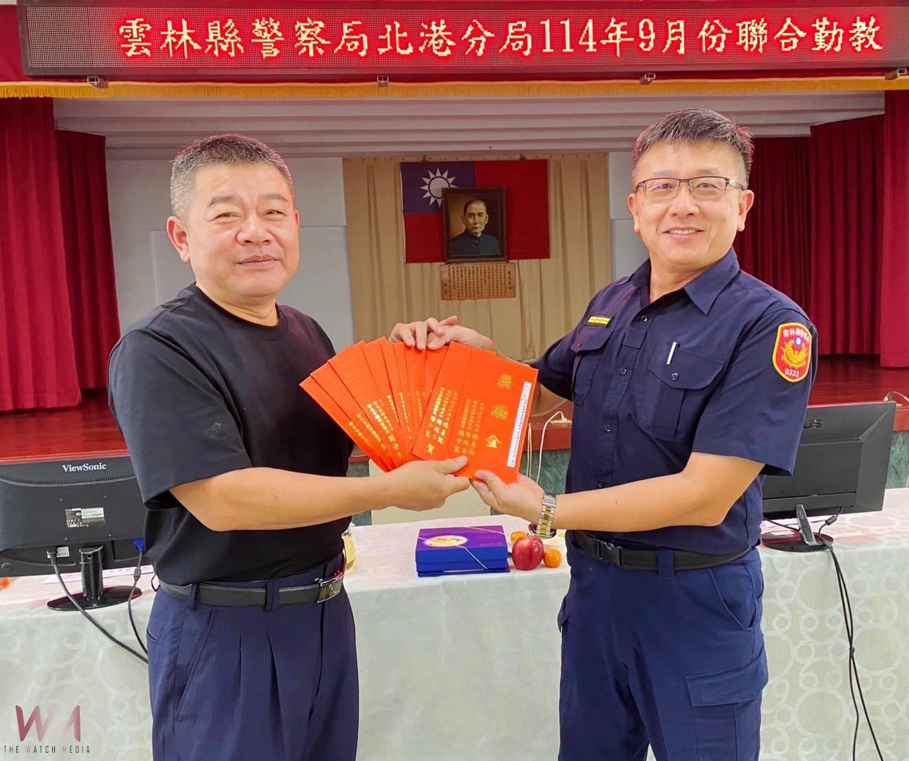 北港警分局表揚績優員警 結合醫療資源守護同仁身心健康 - https://www.watchmedia01.com