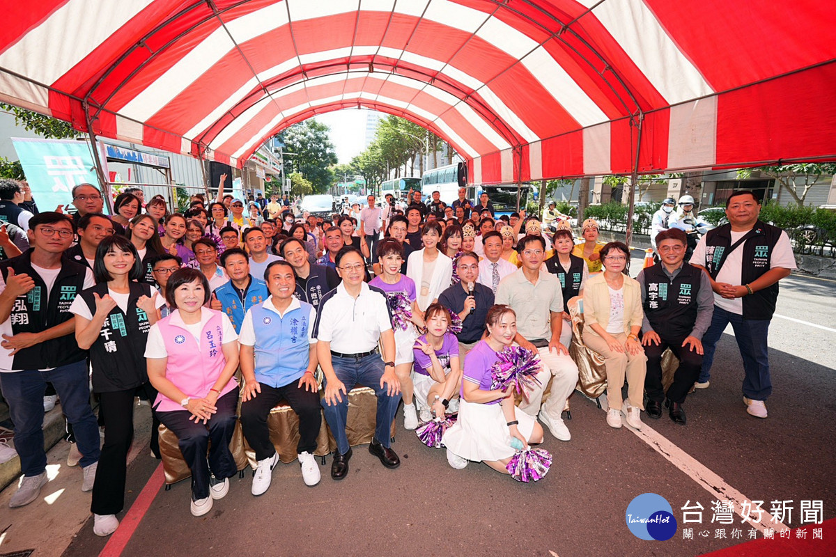民眾黨立委劉書彬深耕桃園成立服務處 跨黨派齊聚力挺