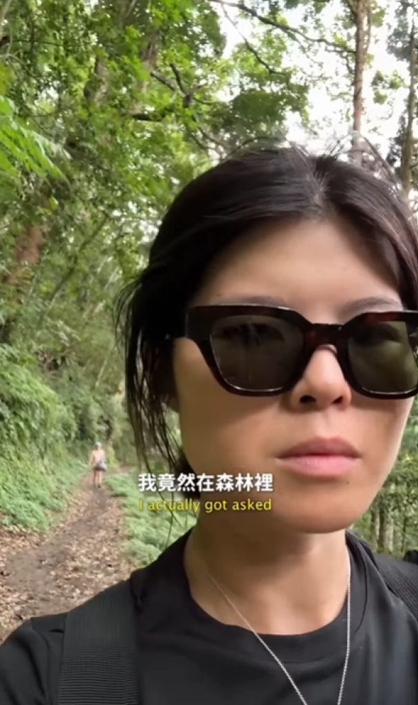 馬來西亞女網紅在台登山遇到這件事 差點嚇破膽