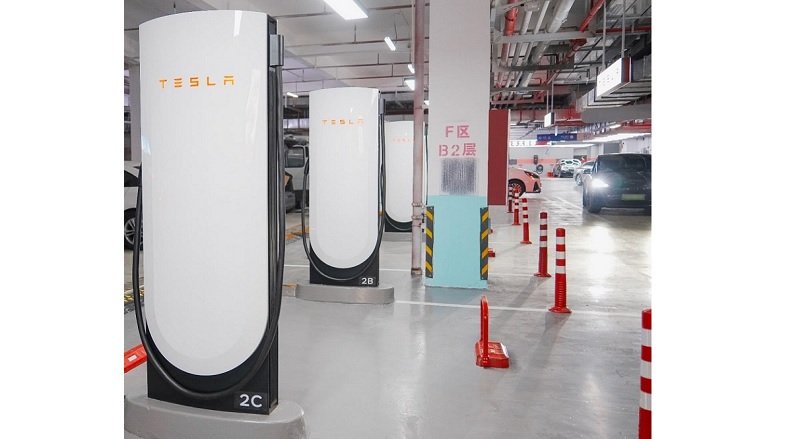 特斯拉北京首座V4超充站啟用  多品牌車輛可使用