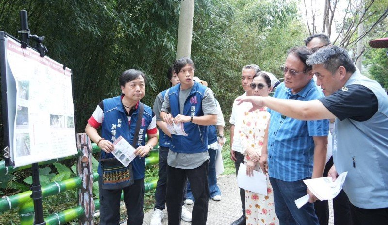 曾智勇主委赴桃園復興區 視察原住民族農產與部落建設推動