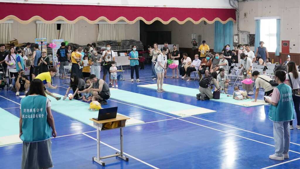 ▲運動大賽熱鬧登場。