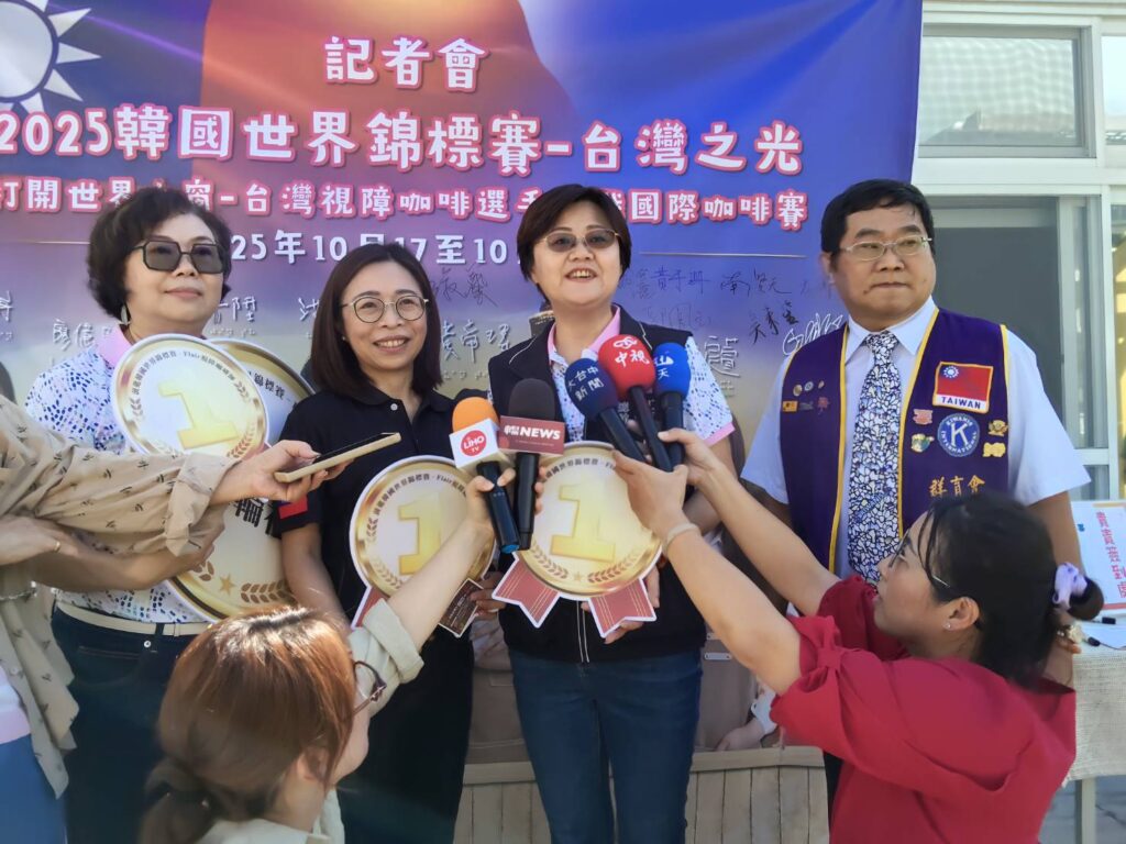 「愛之光」勇氣飄香 台灣視障咖啡師團隊將赴韓挑戰國際賽事 4 142632