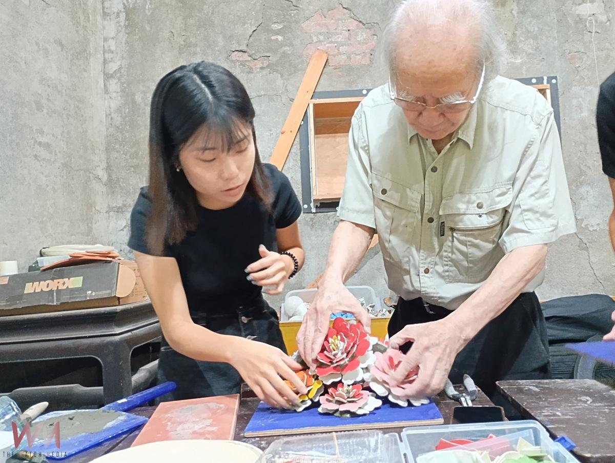 一甲子匠心路 雲林傳統剪黏工藝保存者許哲彥大師 傳習課程薪火相傳 - https://www.watchmedia01.com