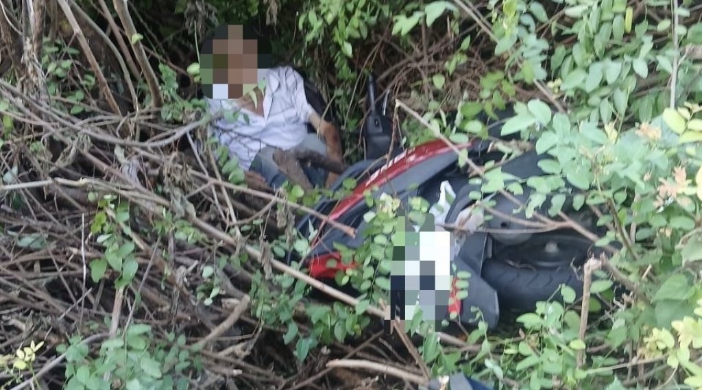 高雄柴山意外!7旬男騎車下坡「疑急煞失控」跌落山溝