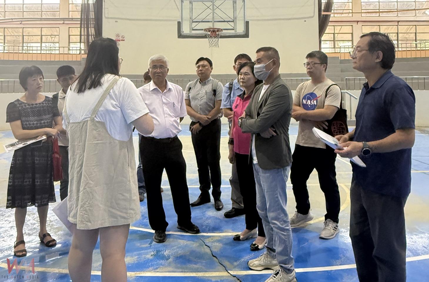 口湖護岸毀損北港體育館泡水 立委丁學忠.張嘉郡籲中央支援 - https://www.watchmedia01.com