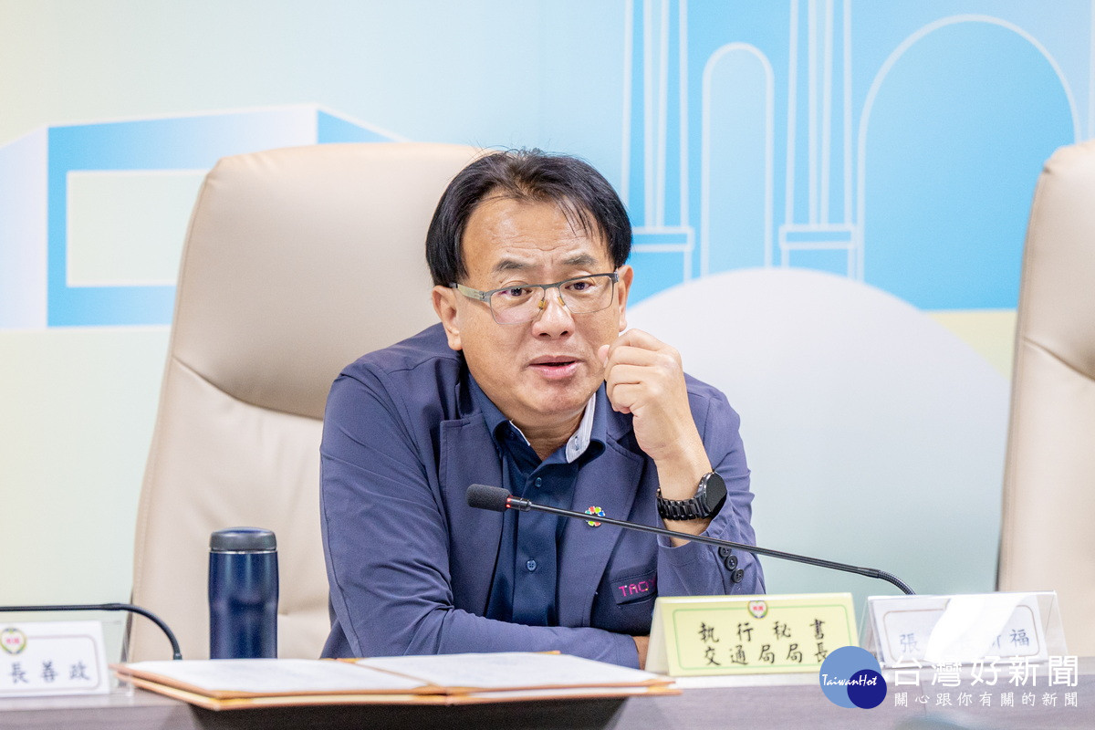 桃園市政府交通局長張新福。<br /><br />