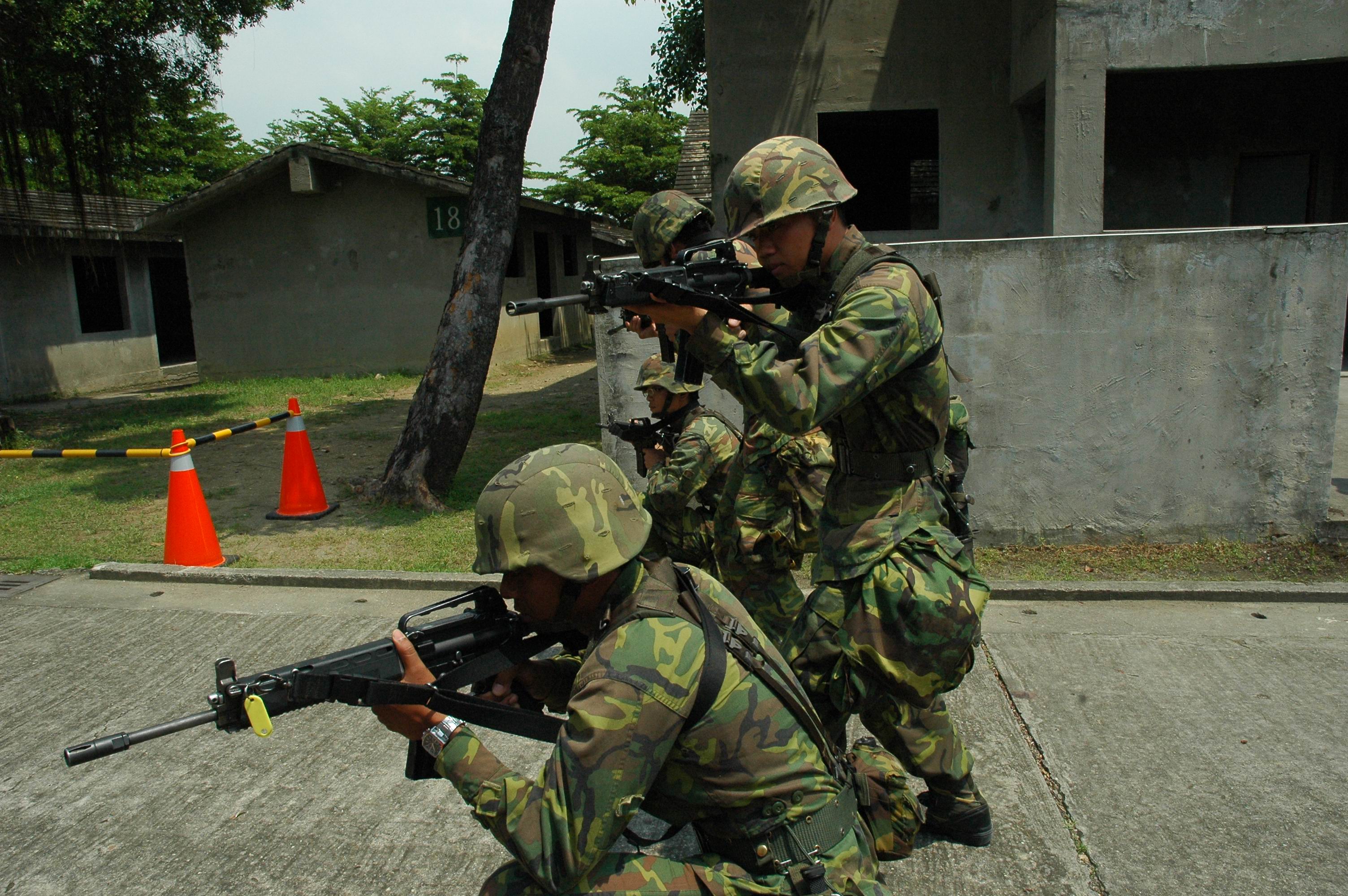 新兵打靶左臉遭子彈擊中，陸軍：誤射還是自傷由檢調認定。資料照片非新聞事件