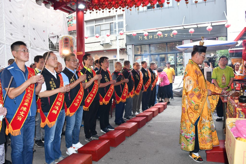 南瑤宮祈安遶境巡角23日置天台-祈求遶境圓滿順利