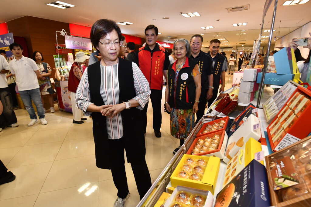 ▲台北新光三越百大商品展(資料照片)。(彰化縣政府提供)