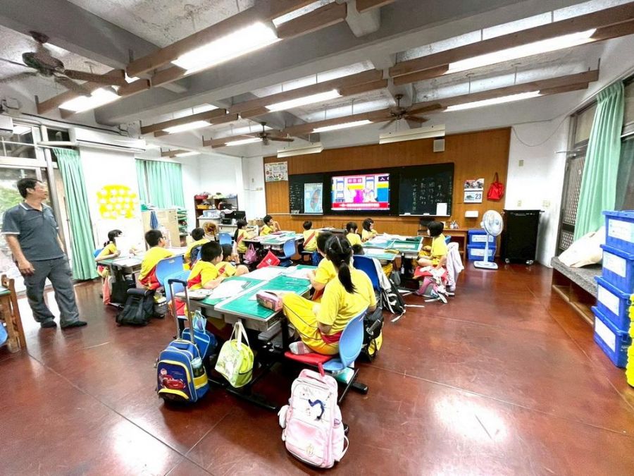 埔里推廣綠能與廉政教育 悟空進校園培養誠信