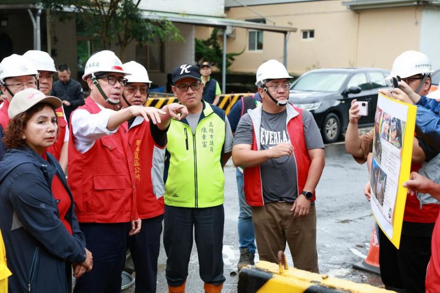 關心原民區災後復原情形  陳其邁：林災損害補助從優、從寬、從速 全力支持復原工作