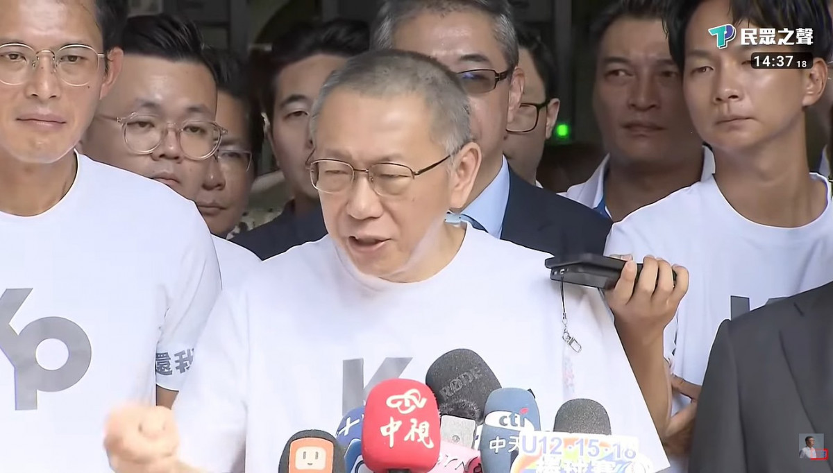 台灣民眾黨創黨暨前黨主席、前台北市長柯文哲。（圖／資料照片，翻攝自柯文哲YouTube直播）
