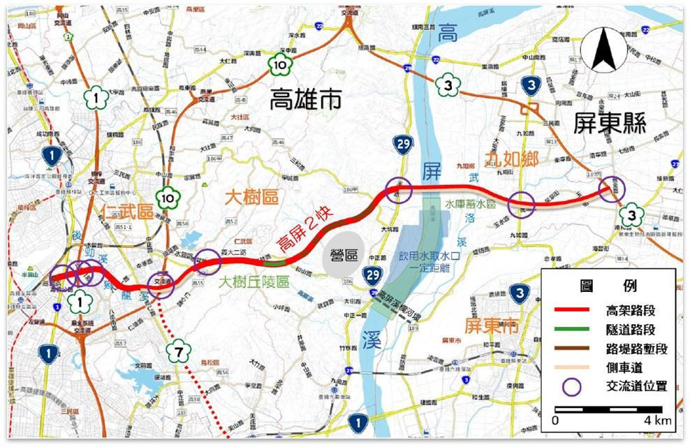 高屏2快建設計畫政院核定通過　屏縣拚115年屏東端動土