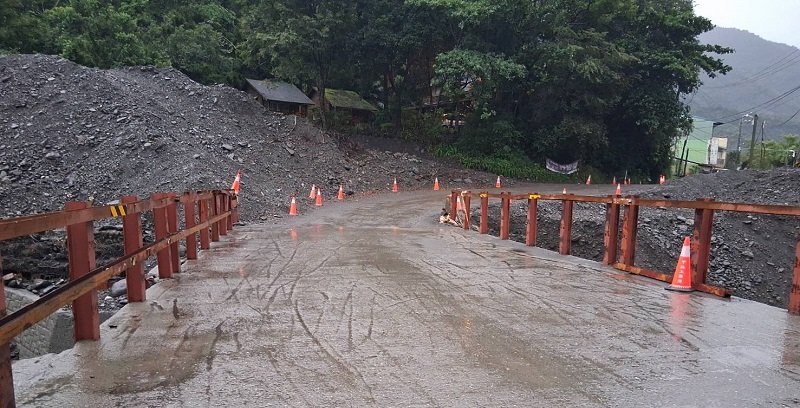 台20線91.5k東莊鋼便橋路段  今日上午7時解除預警性封閉