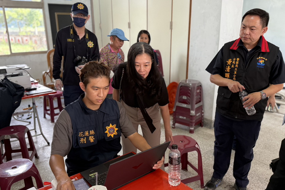 強颱樺加沙災情嚴重　花蓮地檢署檢察長率隊前往瑞穗臨時指揮所 237