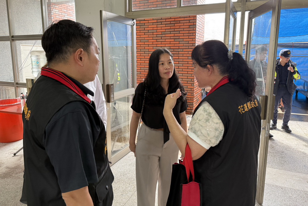 強颱樺加沙災情嚴重　花蓮地檢署檢察長率隊前往瑞穗臨時指揮所 239