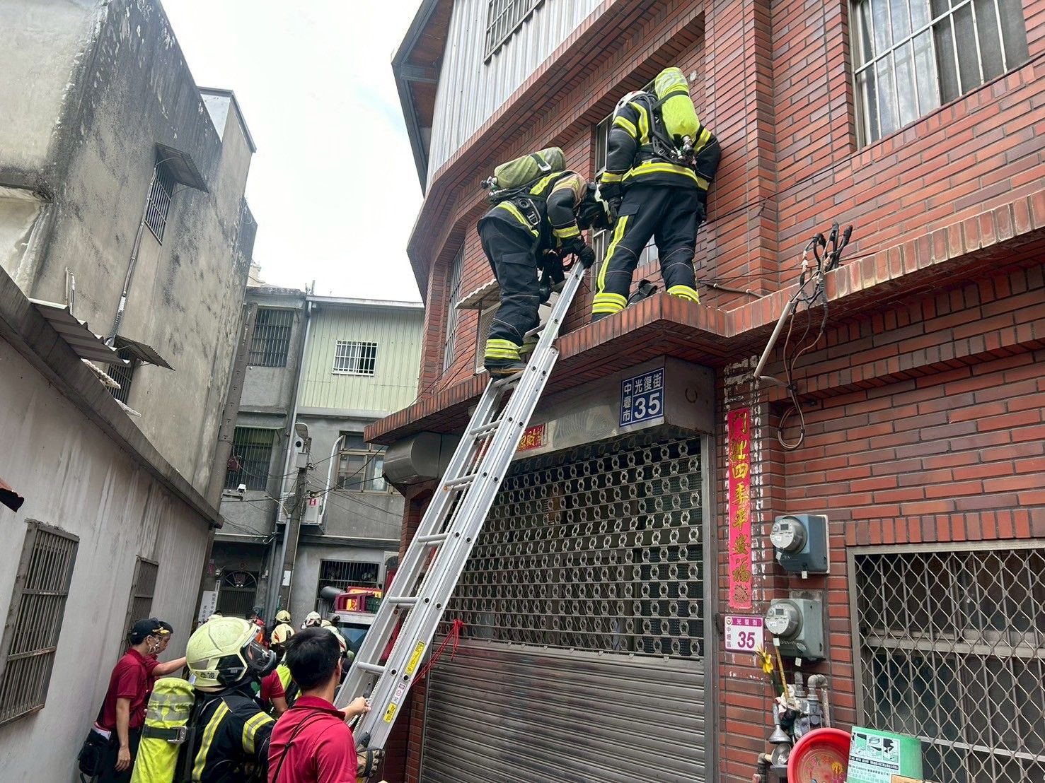 桃消興國分隊舉辦巷弄火警演練 掌握黃金搶救時間 2911986 0 1