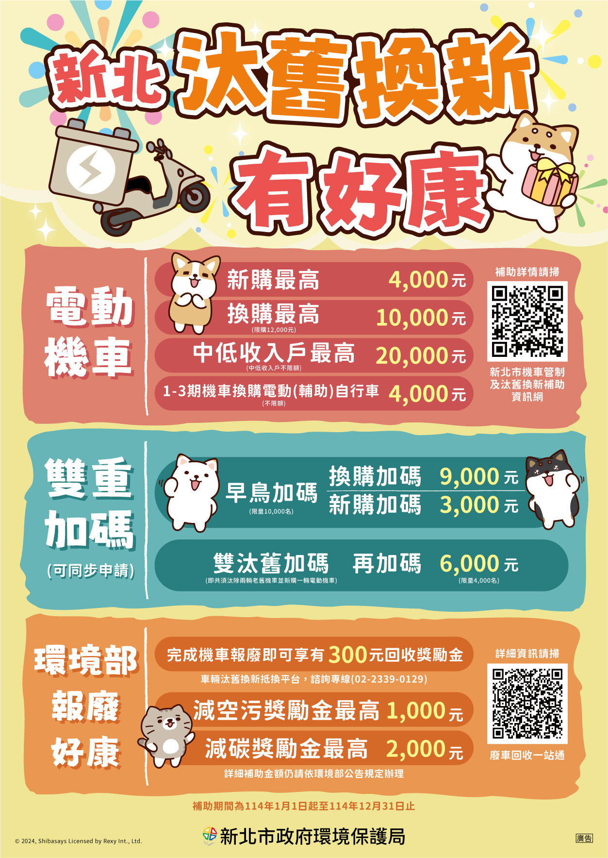 新北機車定檢通知全面E化!明年起改用簡訊 - https://www.watchmedia01.com