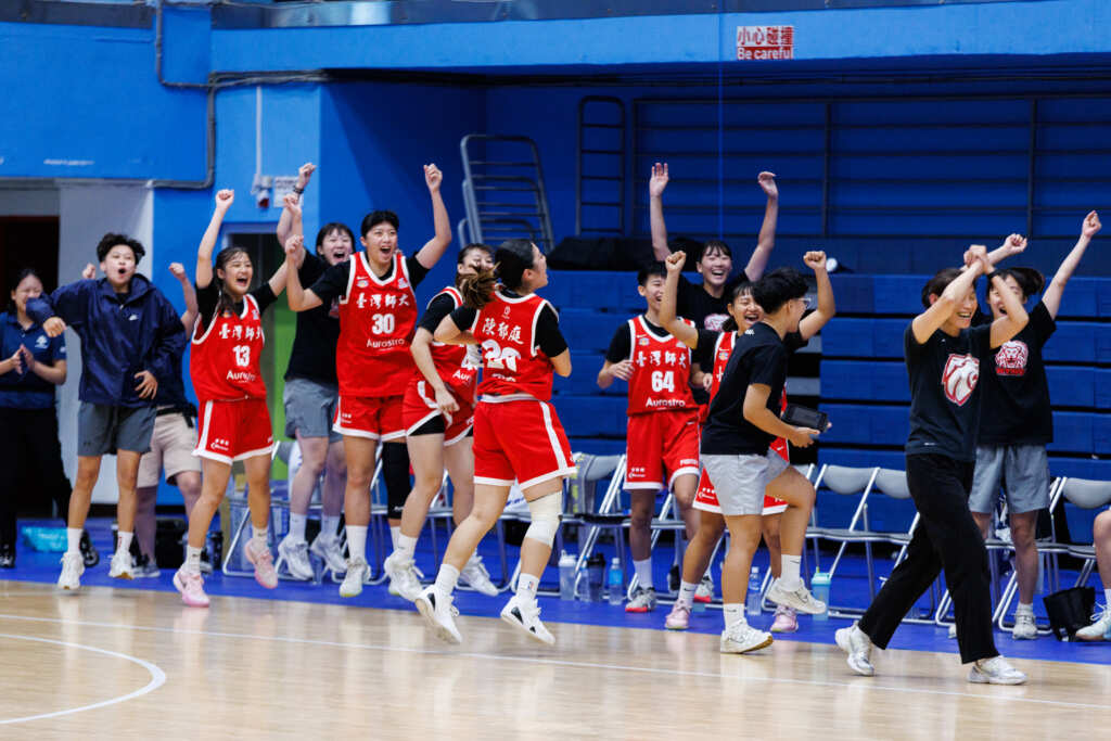 師大女籃三戰全勝，將和上海交大爭奪登峰造極青年籃球賽冠軍。 (大會提供)