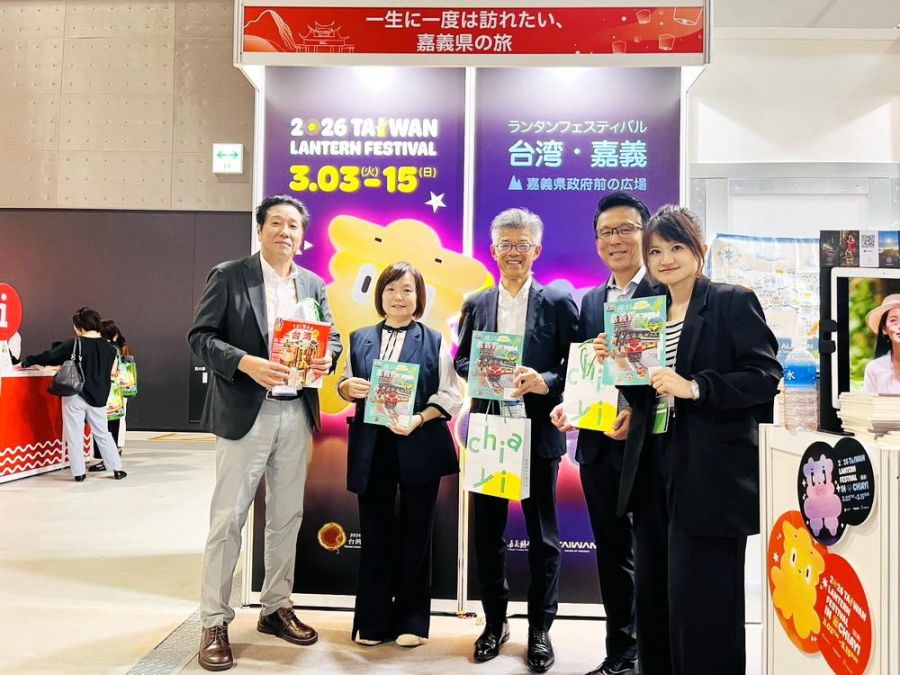 「嘉義君」萌翻日本旅展 行銷台灣燈會與慢遊魅力