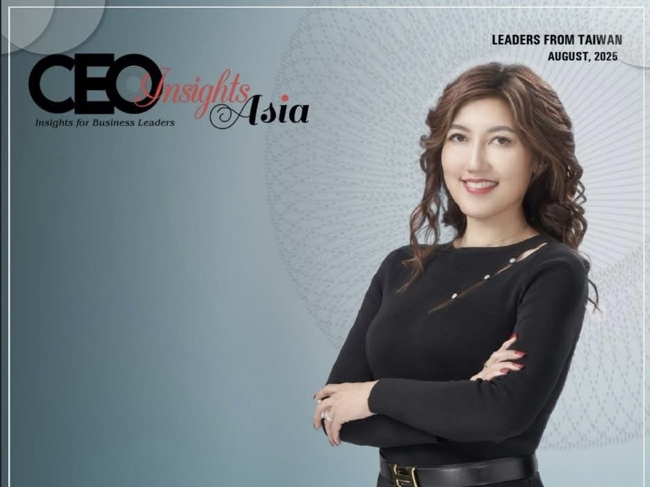 ▲可若夫生技股份有限公司董事長馬淑娟,獲選Asia CEO Insights 封面人物。