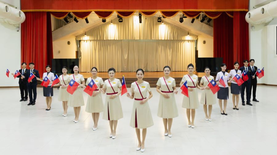 ▲文藻外語大學首度獲選為中華民國114年國慶大會禮賓接待學校，這也是高雄市有史以來首度入選國慶大會禮賓接待的大專校院。