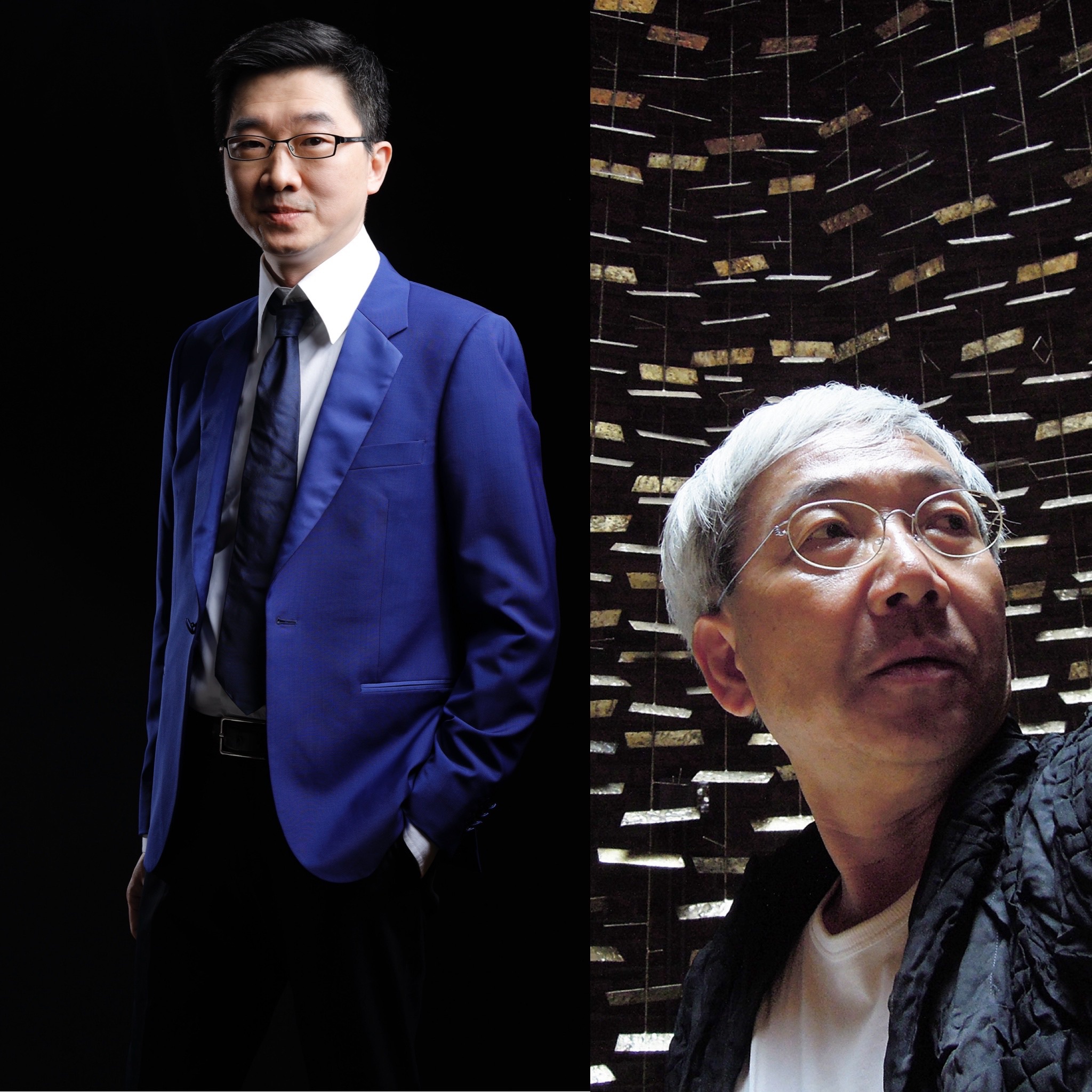 (左起)美國國會林志明、新加坡超級樹面出薰,兩大殿堂級設計名師,將共同出席光合城市—國際光環境設計與永續論壇。台灣照明人協會/提供