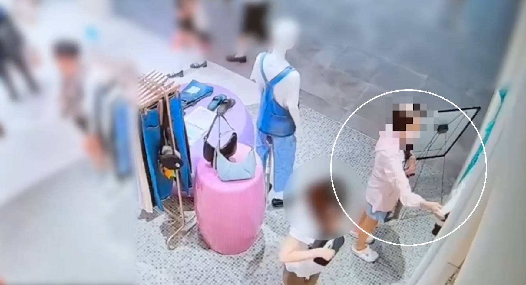 68歲廖姓婦人短短1個月內2度光顧,卻不是為了購物而是行竊,沿路竊取至少10家店家的商品。