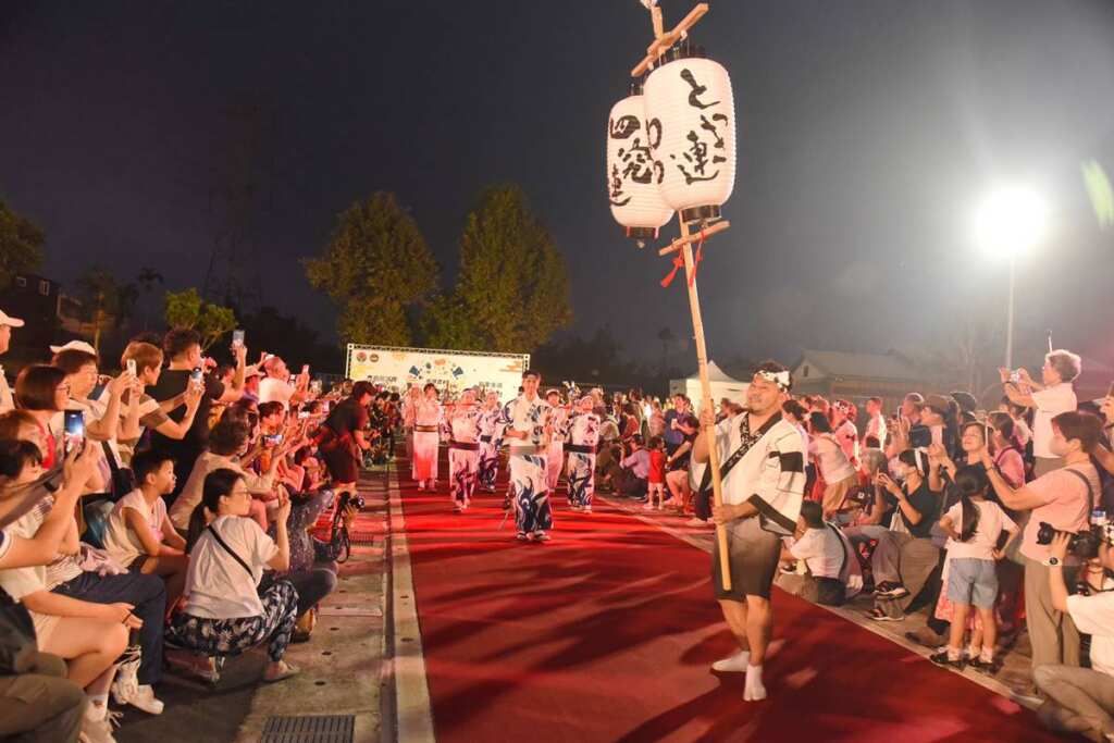 ▲德島阿波舞吸引全場目光。