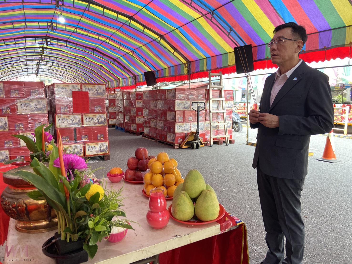 竹市議長許修睿捐出一月所得助花蓮災區     百年古剎竹蓮寺響應捐出百萬　