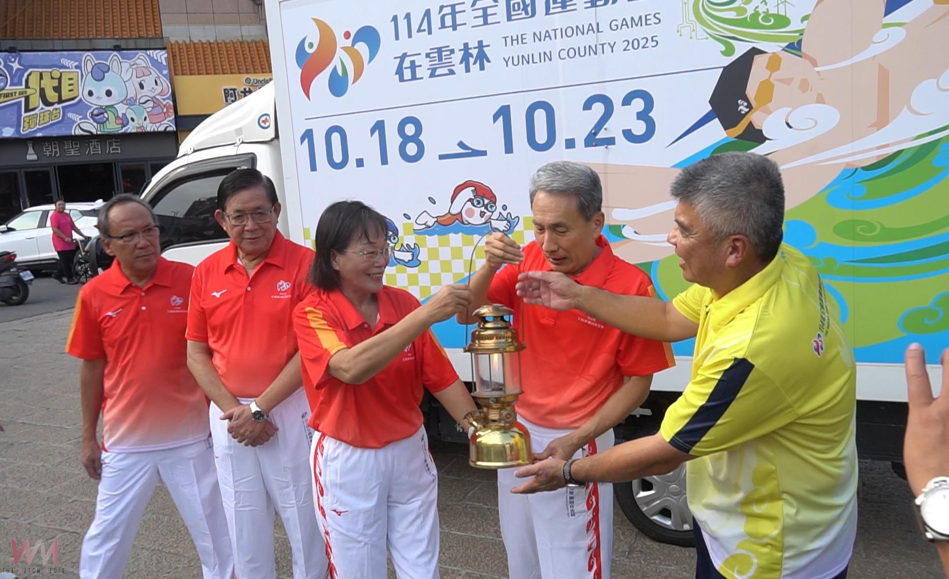 (有影片)/全國運聖火北港朝天宮取母火 祈求媽祖保佑全運賽事平安順利 - https://www.watchmedia01.com