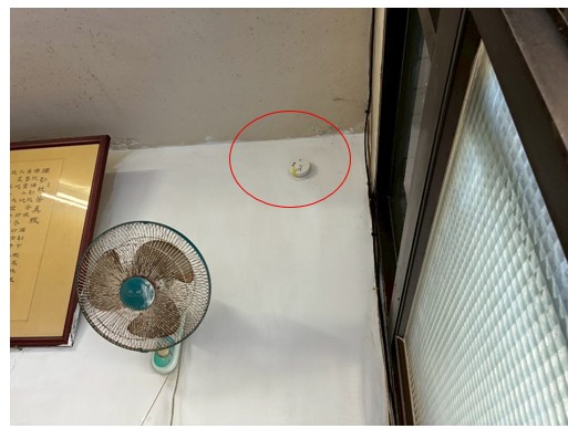 ▲住警器位置