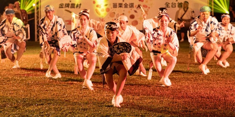 世界看見苗栗金牌!台日農村藝術金賞交流 德島阿波舞團壢西坪演出