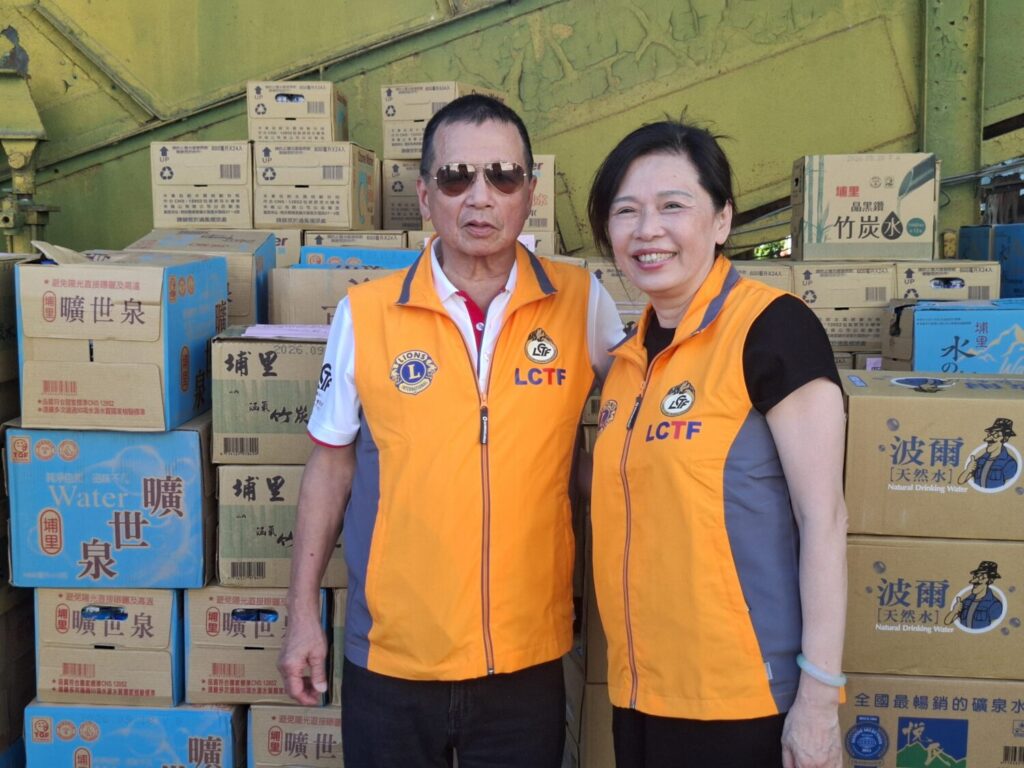 災後重建與物資補給。(圖/台灣獅子會基金會 提供)