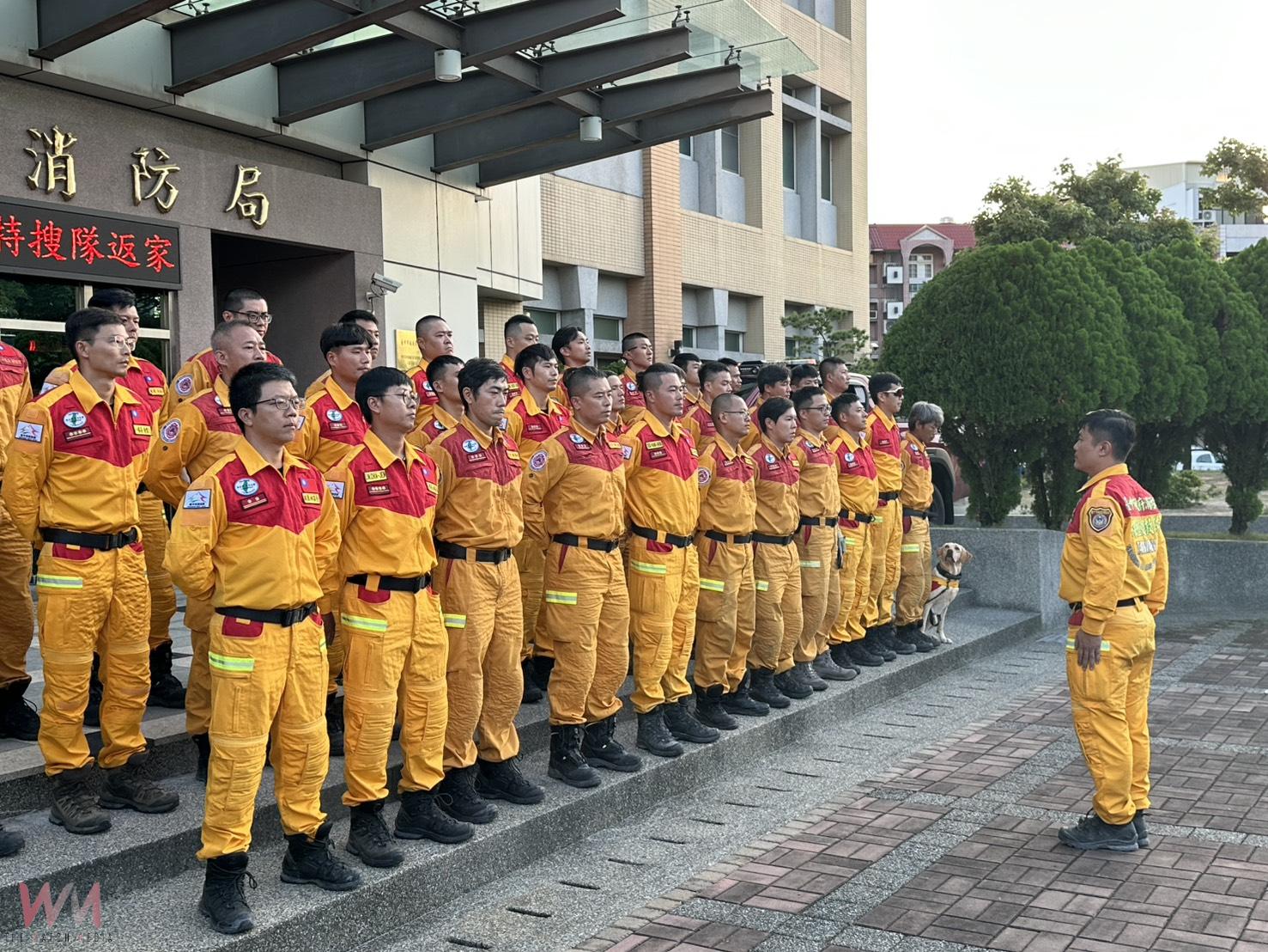 投入救援犧牲奉獻　台中特搜隊堅守花蓮到最後一刻 平安返抵台中 - https://www.watchmedia01.com