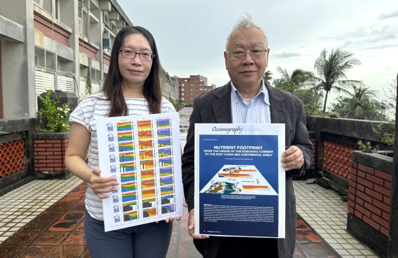 黑潮裡的「珍奶效應」　中山大學研究揭示營養鹽傳輸機制