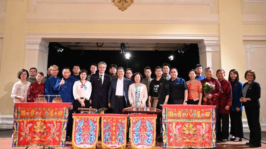 ▲新竹縣藝文團隊首度以客家八音與跨界共演形式進軍歐洲主流舞台。