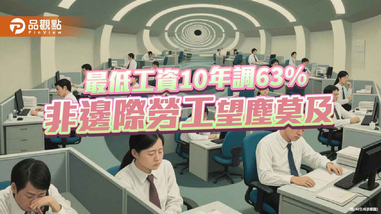 連十漲的幻象 最低工資數字漂亮 日子更好?