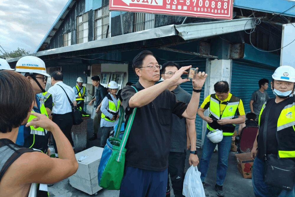 張善政赴光復救災遭抹黑 詹江村反擊:紀錄現場以利專業調度 219 照片來源:張善政臉書