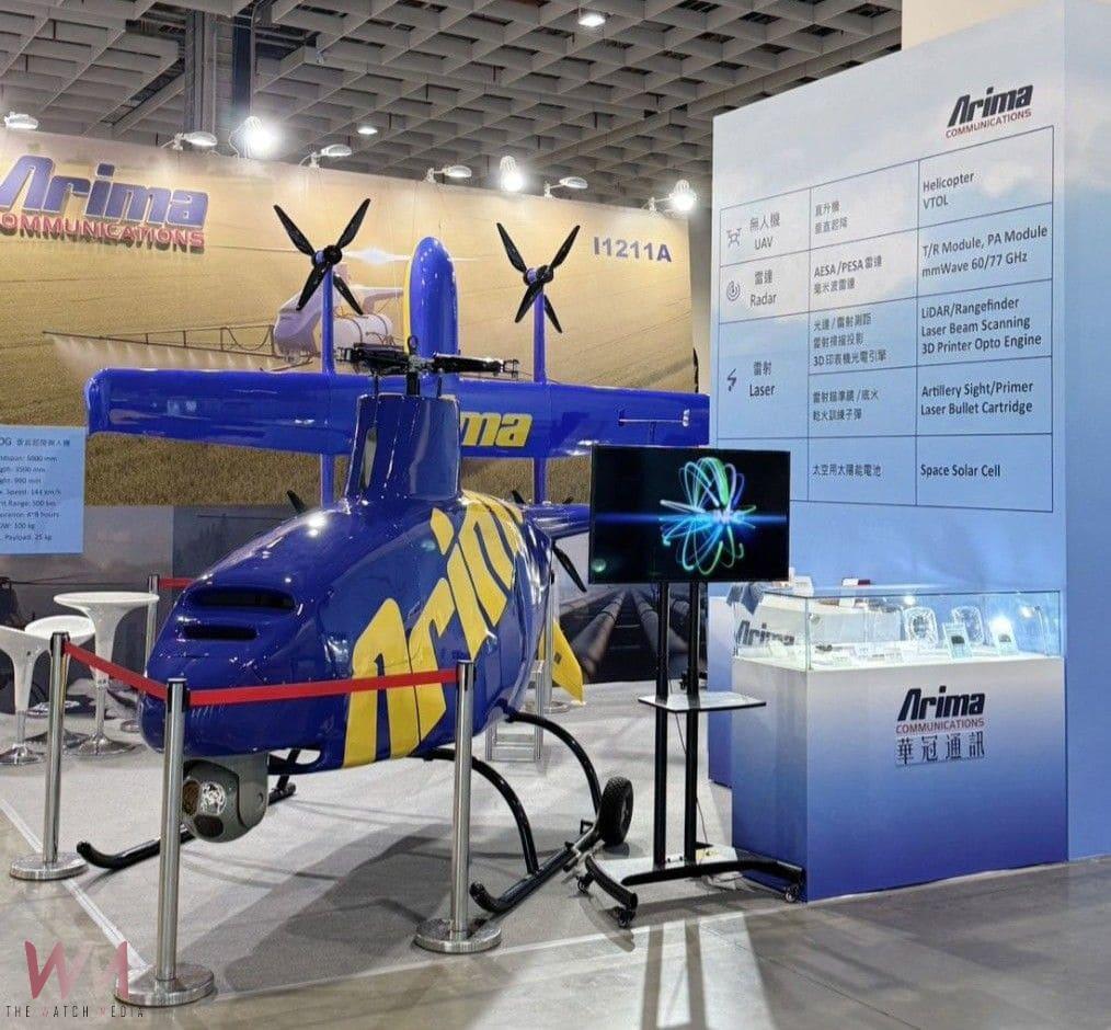 華冠通訊自主研發無人機亮相！2025 國防工業暨航太、無人載具展　掌握國防自主與C4ISR核心技術