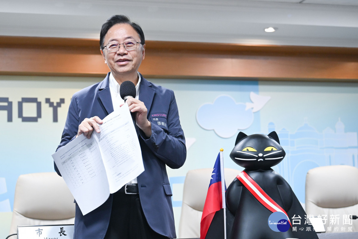 張市長致詞。