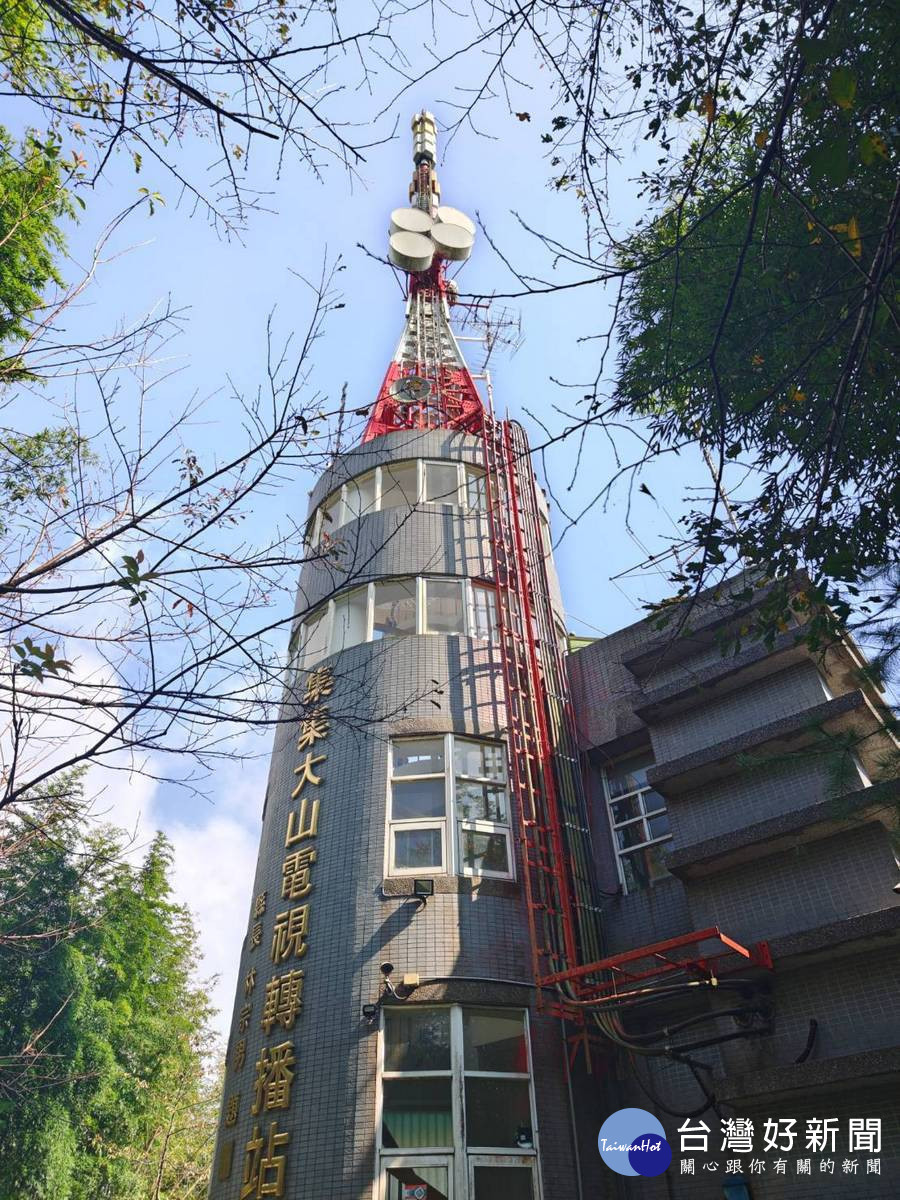 集集大山電視轉播站。（縣府提供）