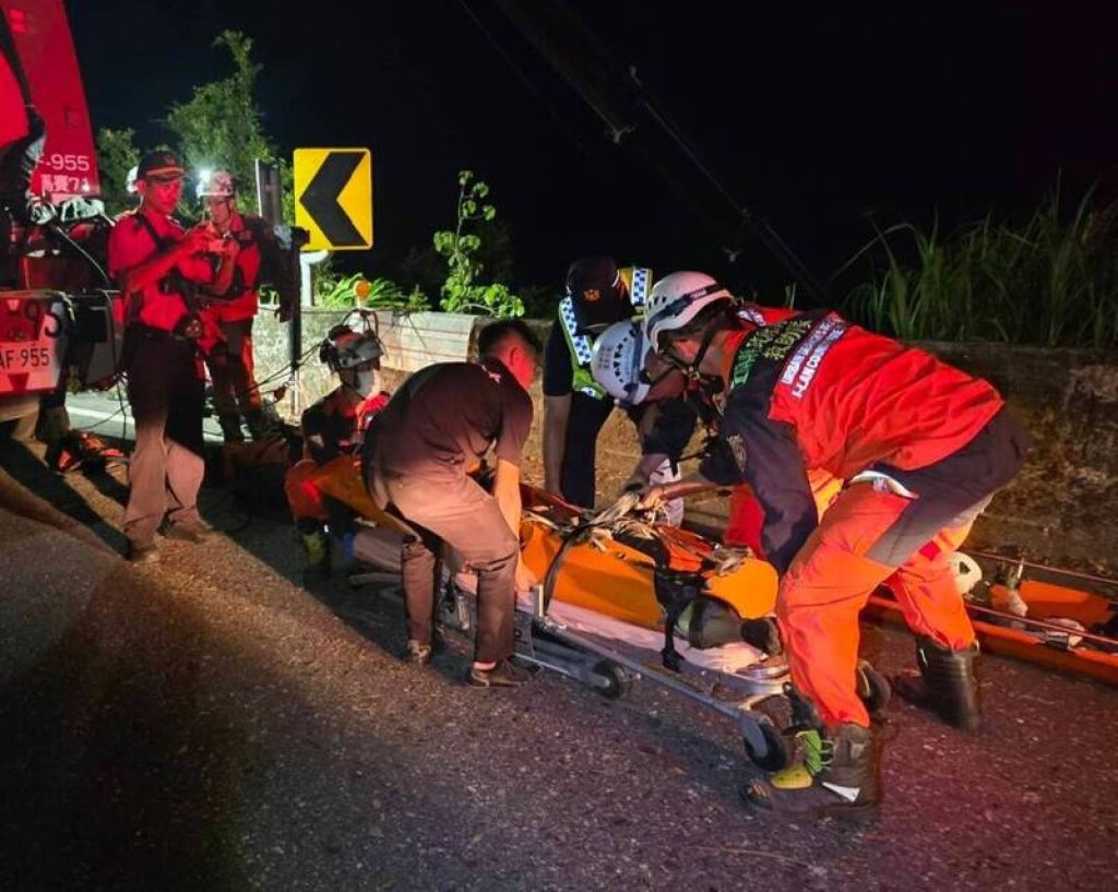 找到了!舊蘇花公路機車自撞騎士失蹤 懸崖下尋獲男屍