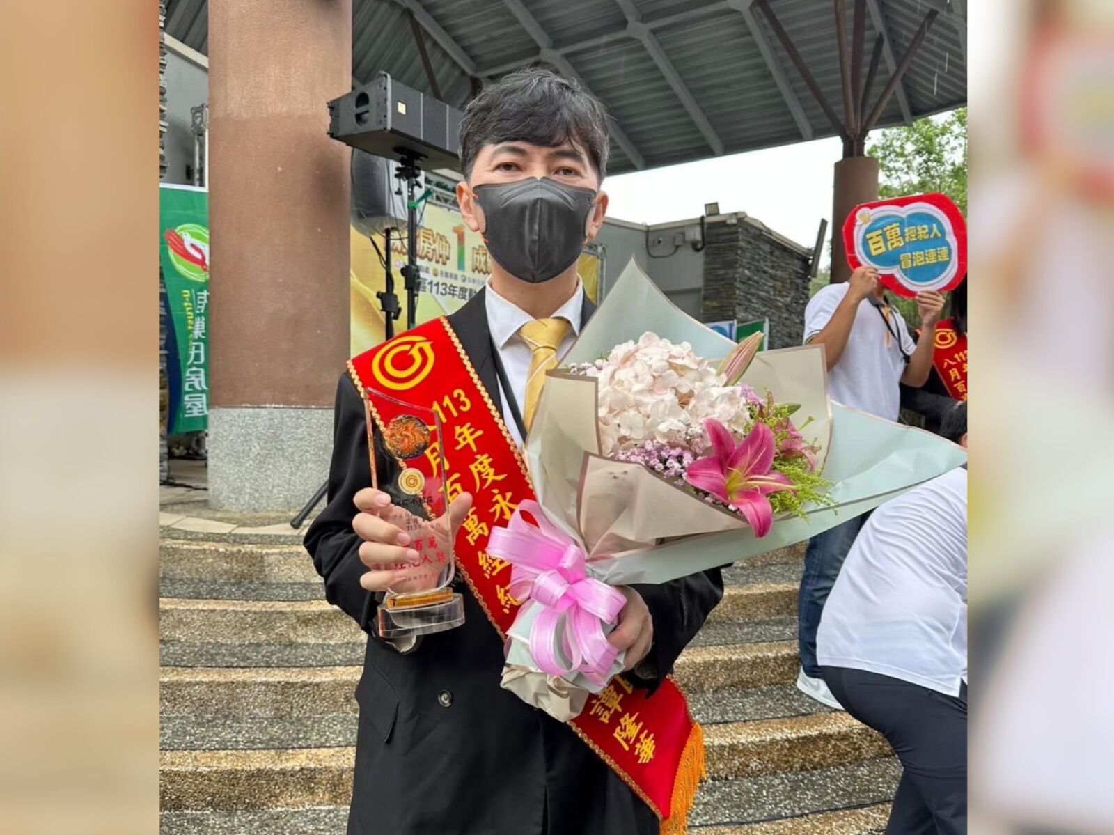 菁英店長不戀棧職位 譚隆華加盟永慶不動產 單月業績衝400萬 233 CNEWS195251001a02