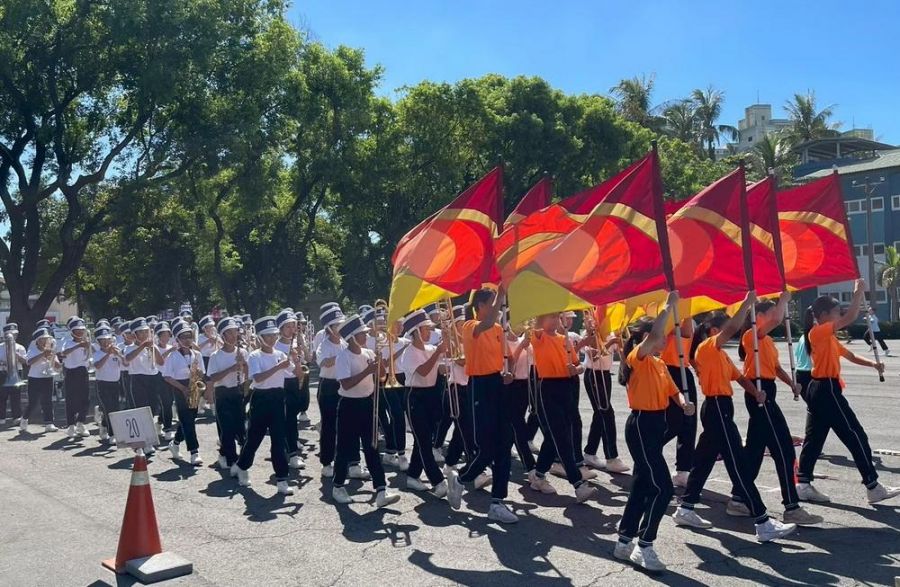 南榮國中行進管樂團將首次登上國慶舞臺 青春樂響頌雙十