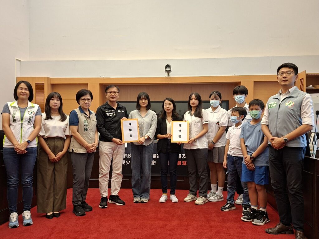 中市府遭質疑不當裁撤第四屆兒少代表   社會局：多元推薦更包容
