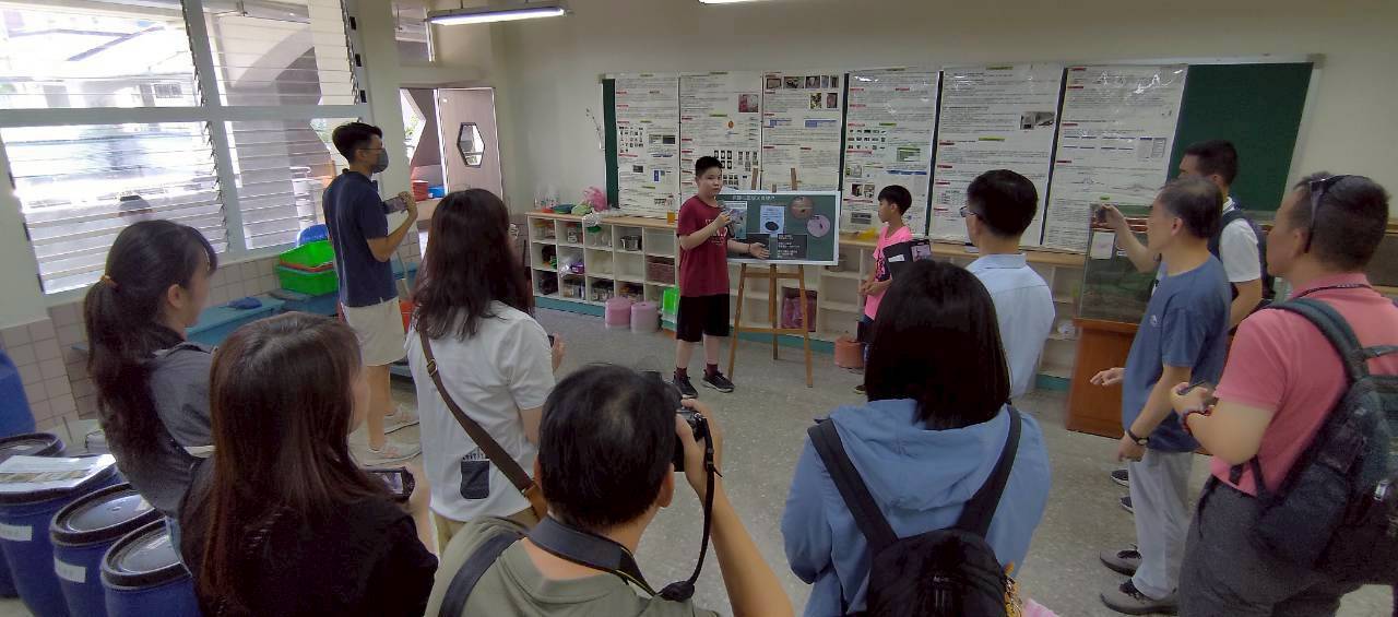 長樂國小生態校園吸引苗栗縣環教輔導團蒞臨參訪 5 602967